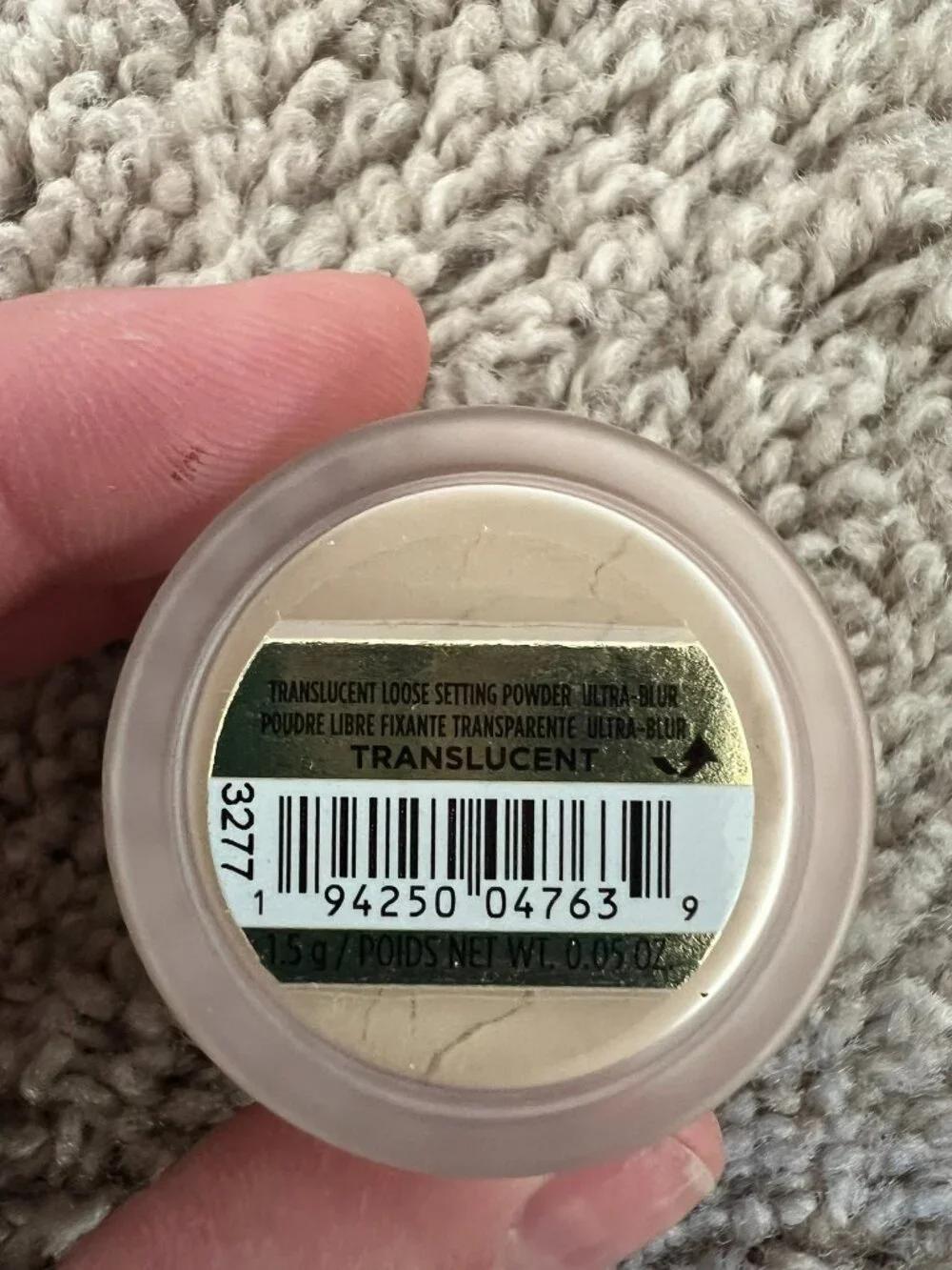 Laura Mercier Translucent Loose Setting Powder Ultra-Blur Talc-Free Mini Version